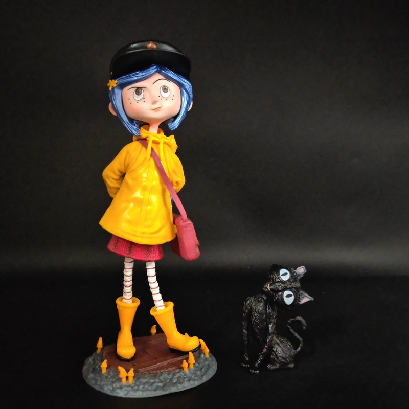 19CM Coraline Anime Figure Mod - Model Kit Display Case 评论和价格