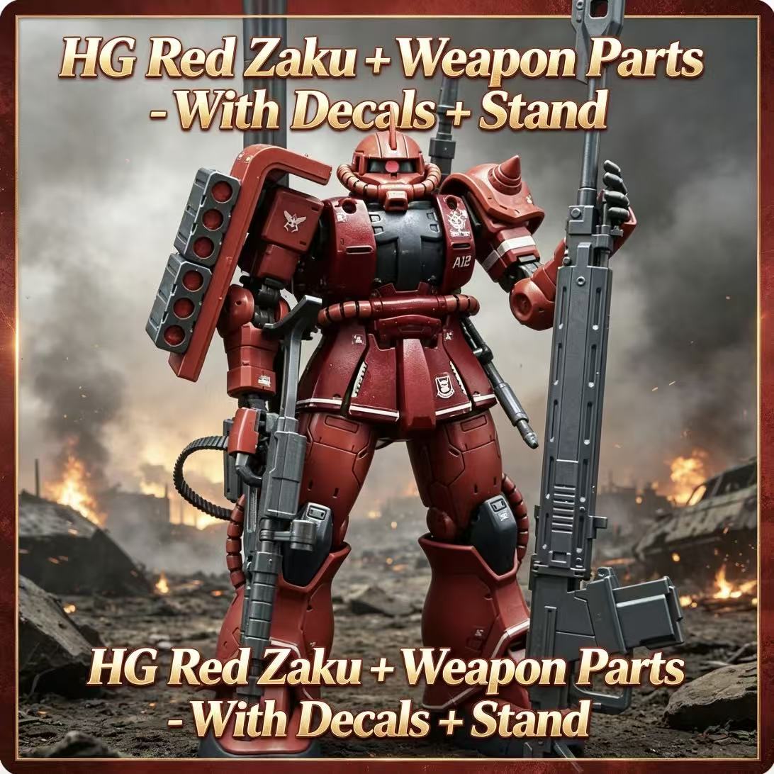 024HG Char's Custom Old Type R - Model Kit Zaku 评论和价格