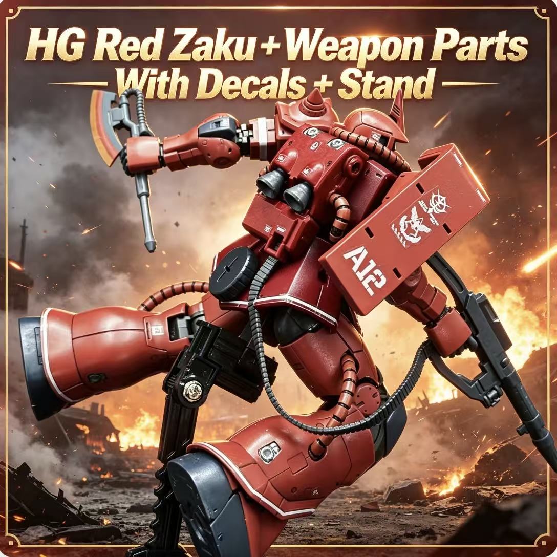 024HG Char's Custom Old Type R - Model Kit Zaku 评论和价格