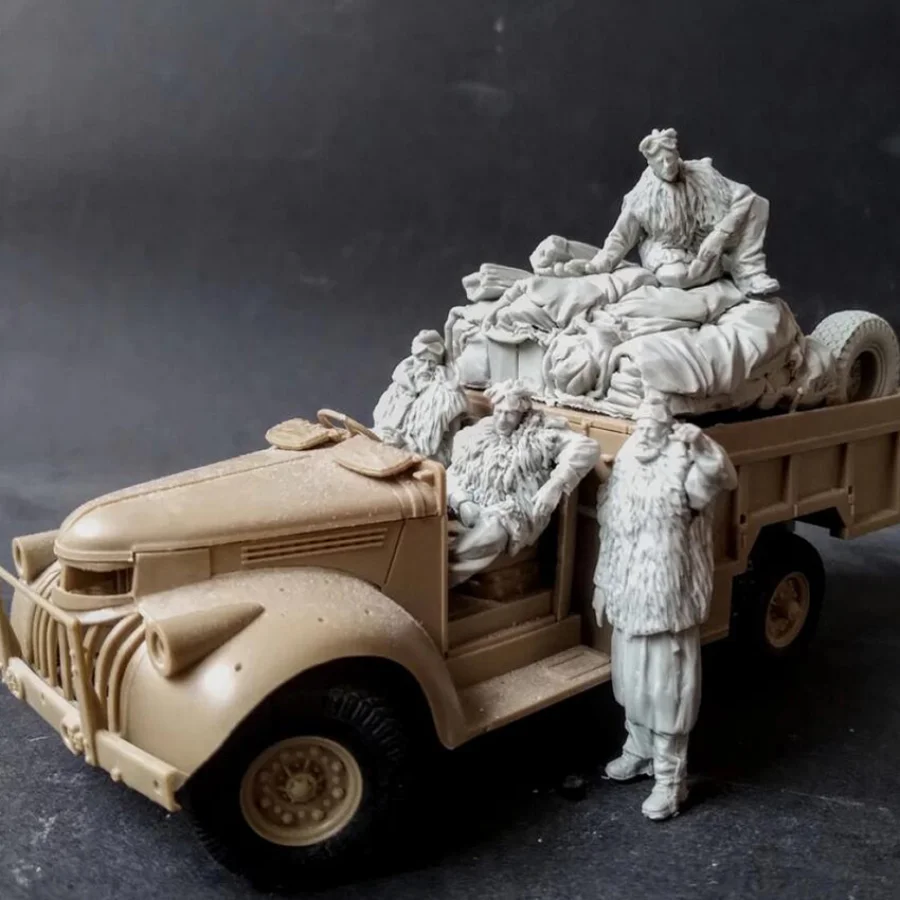 1/35 Resin Figure Model Kit 2  - Model Kit Cangdao 评论和价格