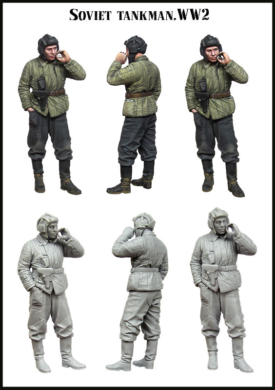 35 Resin Model Kit - Soviet Ta - Model Kit Cangdao 评论和价格