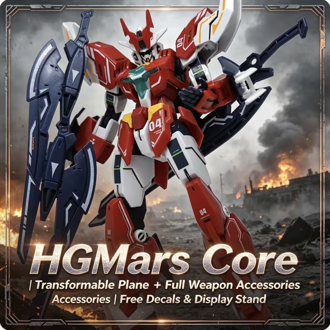 008A HG 1/144 Mars Core Warrio - Model Kit Zeus 评论和价格