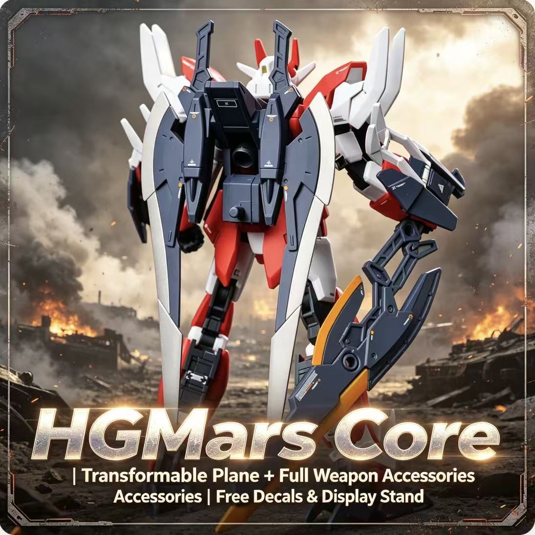 008A HG 1/144 Mars Core Warrio - Model Kit Zeus 评论和价格