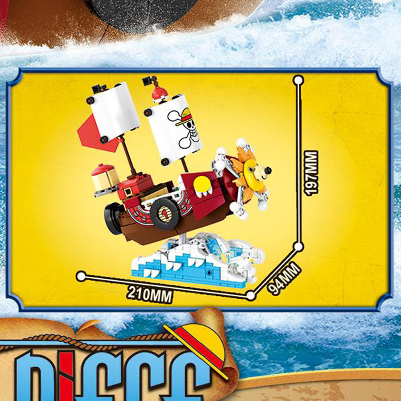 In Stock One Piece Pirate Ship - Model Kit One Piece Bandai 评论和价格