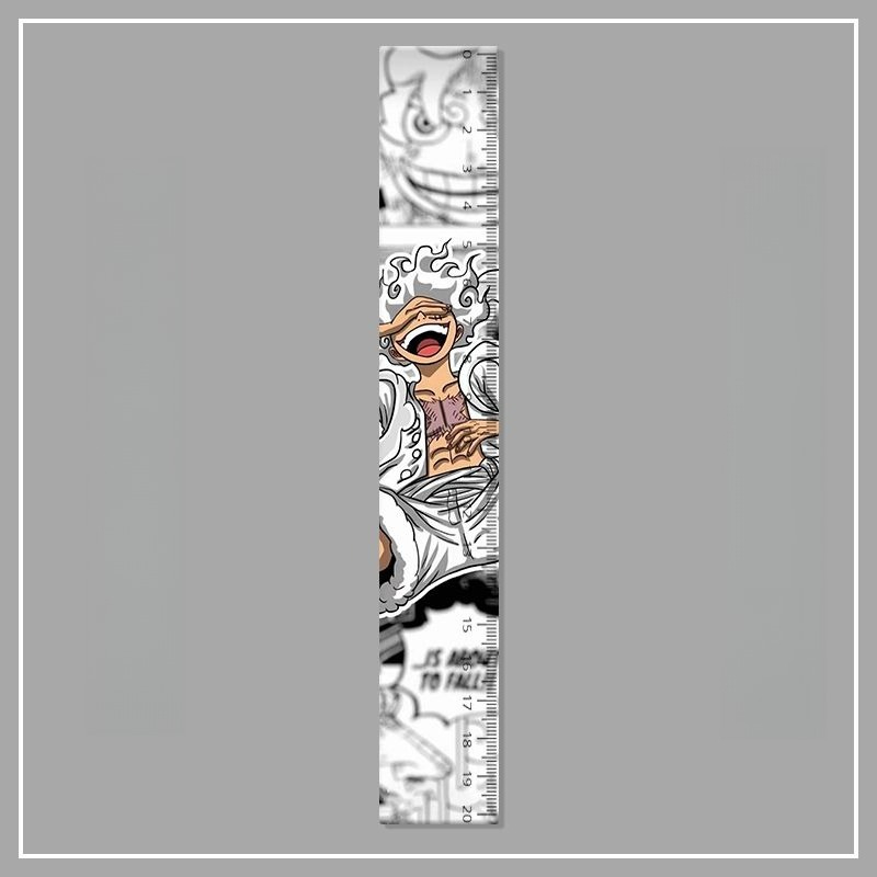 One Piece Luffy Acrylic Ruler  - Model Kit Luffy 评论和价格