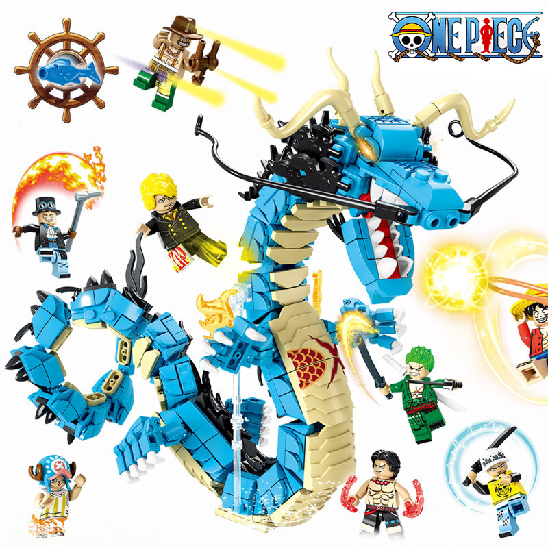 One Piece Building Blocks Blin - Model Kit Luffy 评论和价格