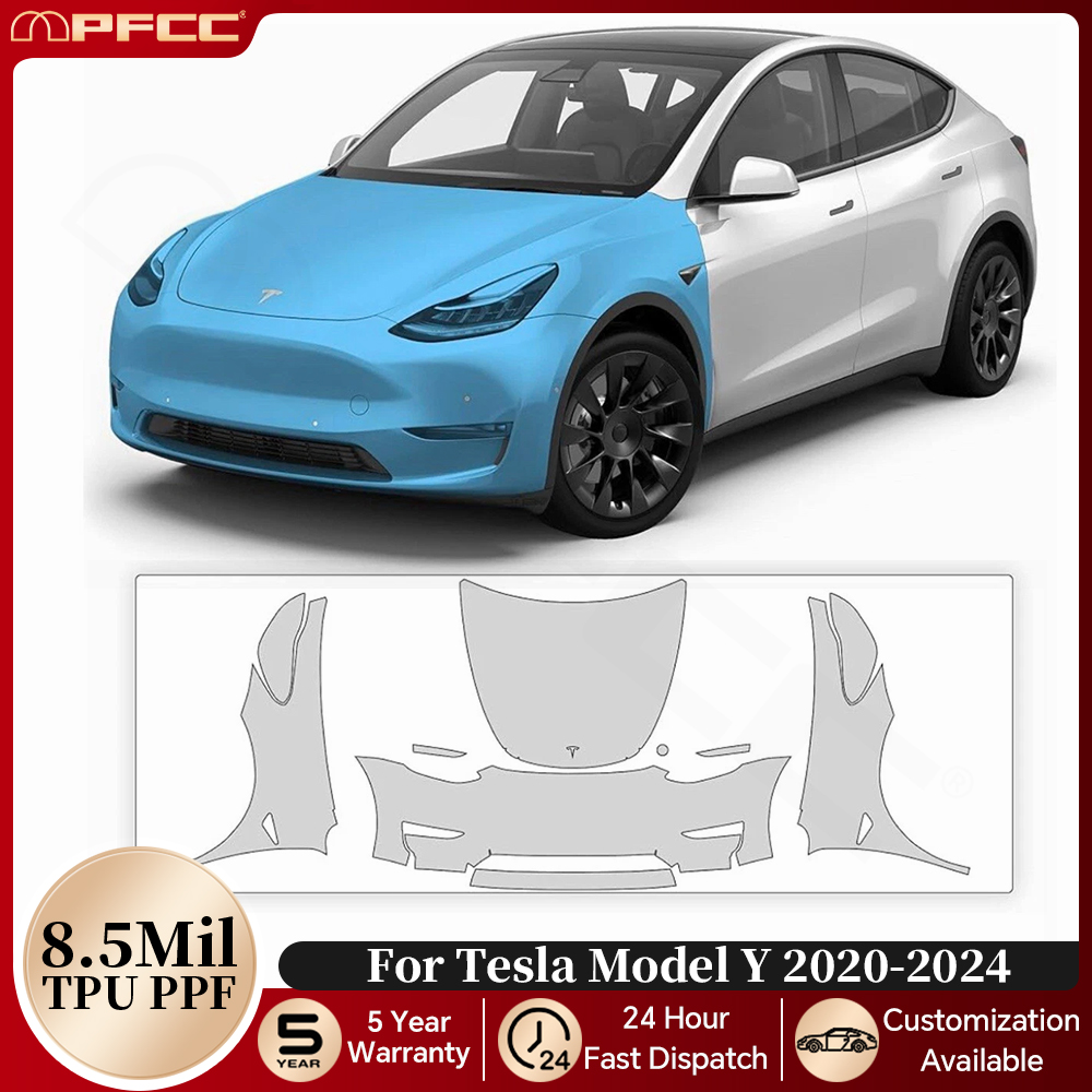 Pre-cut PPF For Tesla Model Y  - Model Kit Manual 评论和价格